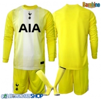 Maglie da calcio Tottenham Hotspur Portiere Terza Maglia Bambino 2025-26 Manica Lunga (+ Pantaloni corti)